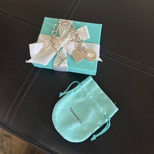 Sterling silver toggle bracelet